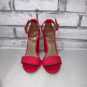 Mix no. 6 pink heels size 7 worn once